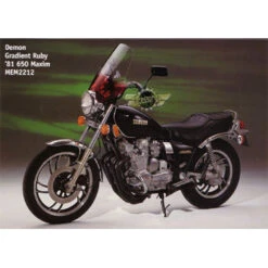 Memphis Shades Demon 2-Point Handlebar Mounted Universal Windshield -Givi Store DEMON YAMAHA