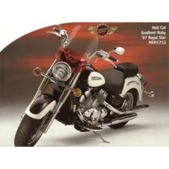 Memphis Shades Hell Cat 2-Point Handlebar Mounted Universal Windshield -Givi Store HELL CAT YAMAHA1