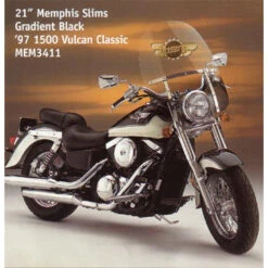 Memphis Shades Memphis Slim Windshield For Suzuki Cruiser -Givi Store KAWASAKIb
