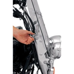 Memphis Shades Memphis Slim Windshield For Suzuki Cruiser -Givi Store MEMPHIS HARDWARE1