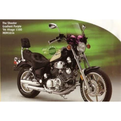 Memphis Shades Shooter 2-Point Handlebar Mounted Universal Windshield -Givi Store SHOOTER YAMAHA1