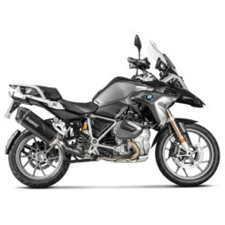 Akrapovic S-B12SO23-HAATBL Slip-on Line Exhaust, Black For BMW R1250GS '19- -Givi Store akrapovic s b12so23 haatbl slip on line exhaust image4