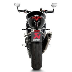 Akrapovic S-T12SO5-HAPXLT Slip-on Line Exhaust, Titanium For Speed Triple 1200 RS/RR '21- -Givi Store akrapovic s t12so5 hapxlt slip on line exhaust image4