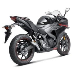 Akrapovic S-Y2SO11-AHCSS Slip-on Line Exhaust, Stainless Steel For Yamaha YZF-R3 '15-'21 -Givi Store akrapovic s y2so11 ahcss slip on line exhaust image4