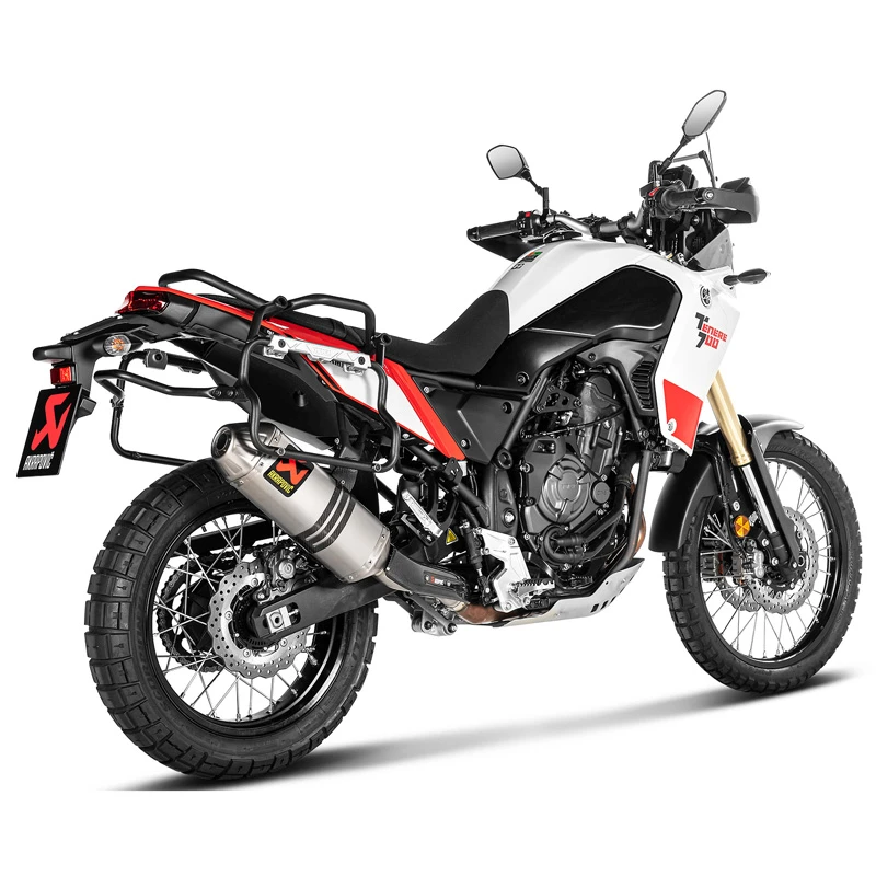 Akrapovic S-Y7SO2-HFTT Slip-on Line Exhaust, Titanium For Yamaha Tenere 700 '19- 1 Akrapovic S-Y7SO2-HFTT Slip-on Line Exhaust, Titanium For Yamaha Tenere 700 '19-