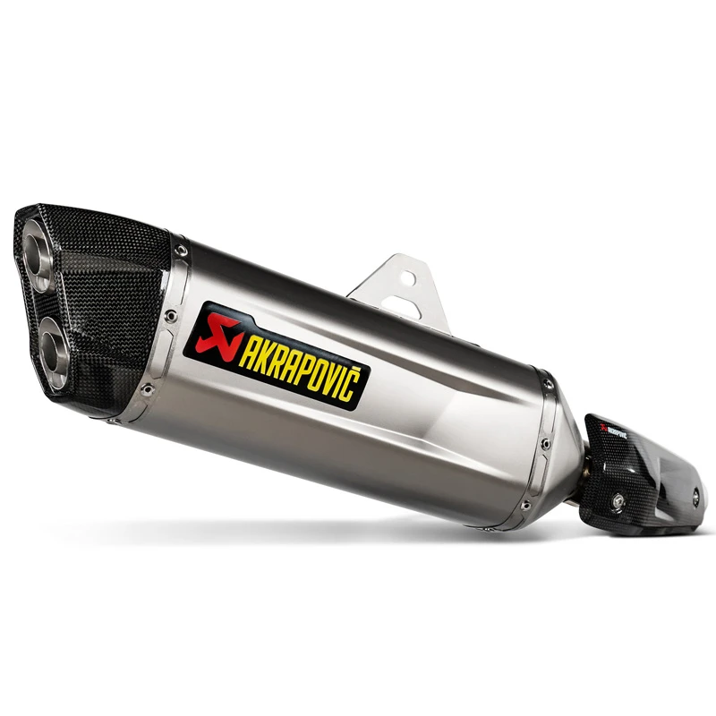 Akrapovic S-Y7SO5-HGJT Slip-on Line Oval Exhaust, Titanium For Yamaha Tenere 700 '21- 2 Akrapovic S-Y7SO5-HGJT Slip-on Line Oval Exhaust, Titanium For Yamaha Tenere 700 '21- - Image 2