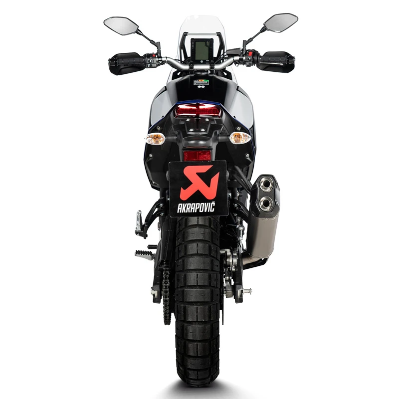 Akrapovic S-Y7SO5-HGJT Slip-on Line Oval Exhaust, Titanium For Yamaha Tenere 700 '21- 4 Akrapovic S-Y7SO5-HGJT Slip-on Line Oval Exhaust, Titanium For Yamaha Tenere 700 '21- - Image 4