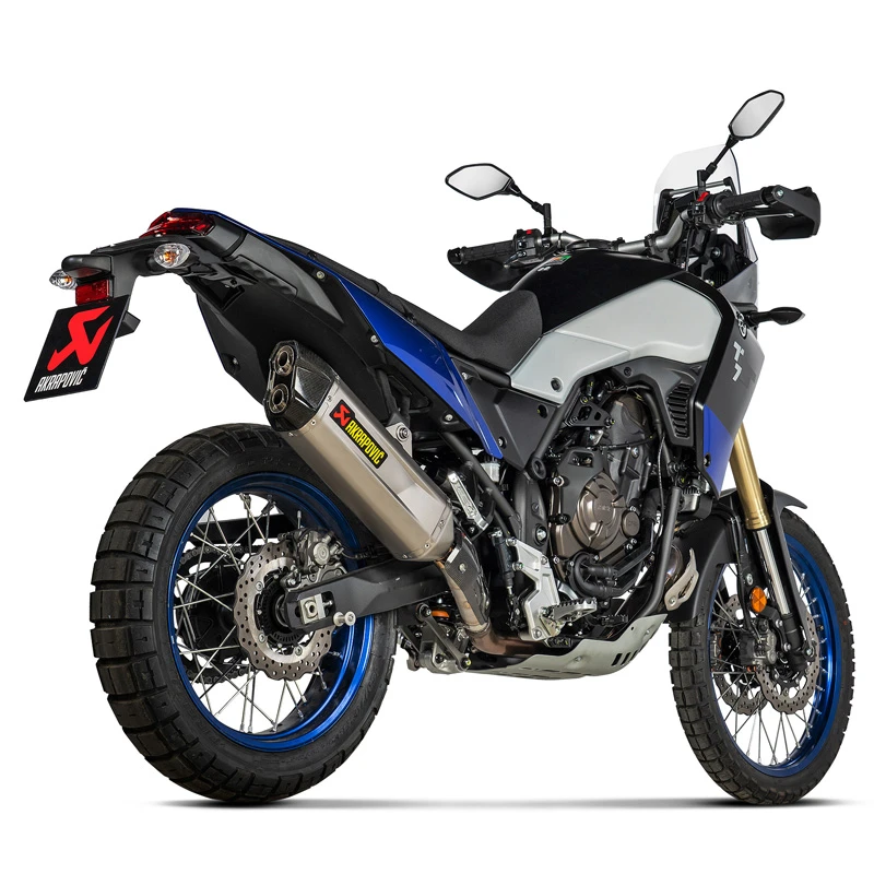 Akrapovic S-Y7SO5-HGJT Slip-on Line Oval Exhaust, Titanium For Yamaha Tenere 700 '21- 1 Akrapovic S-Y7SO5-HGJT Slip-on Line Oval Exhaust, Titanium For Yamaha Tenere 700 '21-
