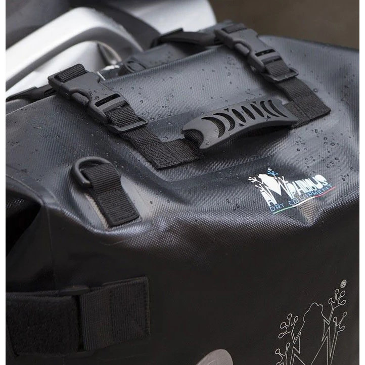 Amphibious MB-04.01 Motobag Textile Saddlebag, Black 2 Amphibious MB-04.01 Motobag Textile Saddlebag, Black - Image 2