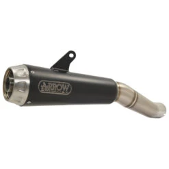 Arrow 71944PRN Pro-Race Slip-on Exhaust, Nichrome Dark For Benelli Leoncino 800 (2022-)