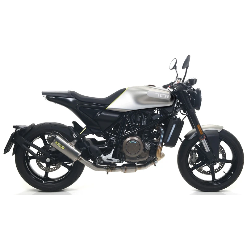 Arrow 71891PK Works Slip-on Exhaust Titanium For Husqvarna Vitpilen 701 (2018-) 2 Arrow 71891PK Works Slip-on Exhaust Titanium For Husqvarna Vitpilen 701 (2018-) - Image 2