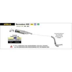 Arrow 71909PK Works Titanium Slip-on Exhaust, Titanium For Benelli 502C '19-'20 5 Arrow 71909PK Works Titanium Slip-on Exhaust, Titanium For Benelli 502C '19-'20 -Givi Store arrow 71909pk works titanium slip on exhaust image3