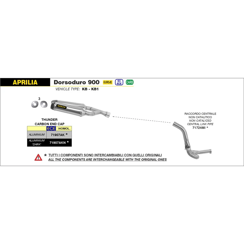Arrow 71909PK Works Titanium Slip-on Exhaust, Titanium For Benelli 502C '19-'20 3 Arrow 71909PK Works Titanium Slip-on Exhaust, Titanium For Benelli 502C '19-'20 - Image 3