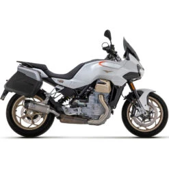 Arrow 71953PK Indy Race Exhaust, Titanium For Moto Guzzi V100 Mandello '23-