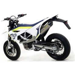Arrow 72623PK Race-Tech Exhaust, Titanium For Husqvarna 701 Supermoto (2017-2020) -Givi Store arrow 72623pk race tech exhaust image3