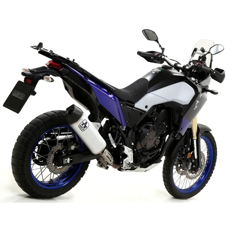 Arrow 72626AK Indy Race Slip-on Exhaust, Aluminum For Yamaha Tenere 700 '19-'20 1 Arrow 72626AK Indy Race Slip-on Exhaust, Aluminum For Yamaha Tenere 700 '19-'20