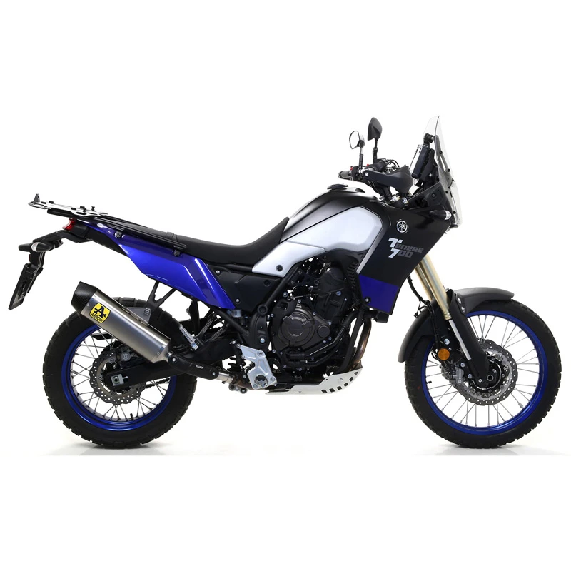 Arrow 72626PK Indy Race Slip-on Exhaust, Titanium For Yamaha Tenere 700 '19-'20 2 Arrow 72626PK Indy Race Slip-on Exhaust, Titanium For Yamaha Tenere 700 '19-'20 - Image 2