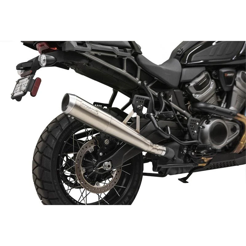Bassani 1P187SS 4" Stainless Slip-on Exhaust For Harley Pan America (2021-2022) 1 Bassani 1P187SS 4" Stainless Slip-on Exhaust For Harley Pan America (2021-2022)