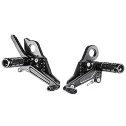Bonamici DSCR1 Rearsets, Black For Ducati Scrambler 800 (2015-) Singer Seater