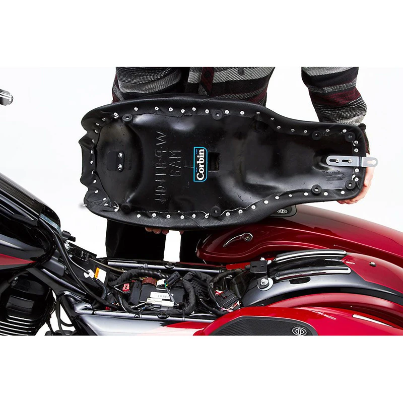Corbin HD-FLH-9-W-GAM Widowmaker Seat No Heat For Harley Touring (2009-) 15 Corbin HD-FLH-9-W-GAM Widowmaker Seat No Heat For Harley Touring (2009-) - Image 15