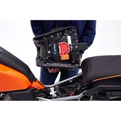 Corbin HD-PA-SM-E Corbin MEDIUM Front Seat Heated For Harley Pan America (2021-) -Givi Store corbin hd pa sm corbin medium front seat no heat image8