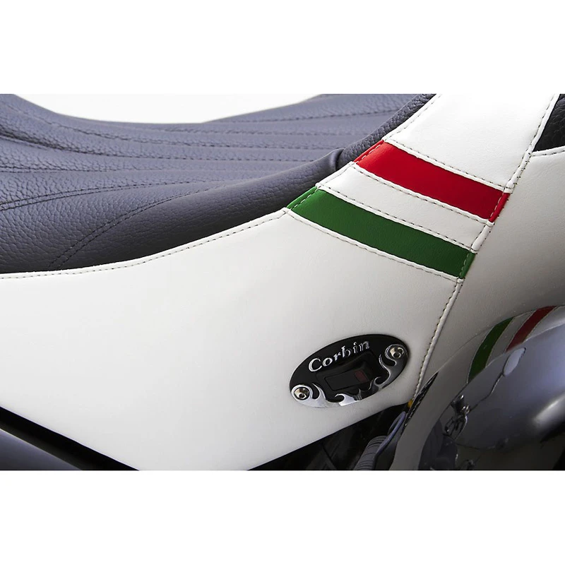 Corbin MG-CV7-DT-E Dual Touring Seat(With Heat) For Moto-Guzzi California Vintage '06-'12 6 Corbin MG-CV7-DT-E Dual Touring Seat(With Heat) For Moto-Guzzi California Vintage '06-'12 - Image 6