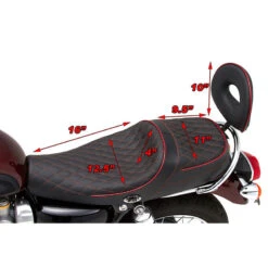 Corbin T-B120-16-GL Gunfighter & Lady Seat(no Heat) For Triumph Bonneville T120 '16- 30 Corbin T-B120-16-GL Gunfighter & Lady Seat(no Heat) For Triumph Bonneville T120 '16- -Givi Store corbin t b120 16 gl gunfighter lady seat no heat image13