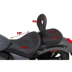 Corbin V-O-S Classic Solo Seat For Victory Octane (2017-) -Givi Store corbin v o s classic solo seat image15