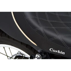 Corbin Y-SR4-G Classic Gunfighter Seat For Yamaha SR400 (2010-) -Givi Store corbin y sr4 g classic gunfighter seat image5