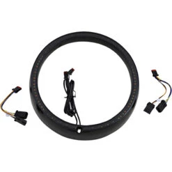 Custom Dynamics PB-7TR-SEQ-1B 7" Headlamp Sequential Trim Ring, Black H-D Touring (2014-)