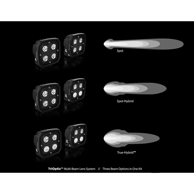 Denali D4-10000 2.0 TriOptic LED Light Kit With DataDim Technology 2 Denali D4-10000 2.0 TriOptic LED Light Kit With DataDim Technology - Image 2