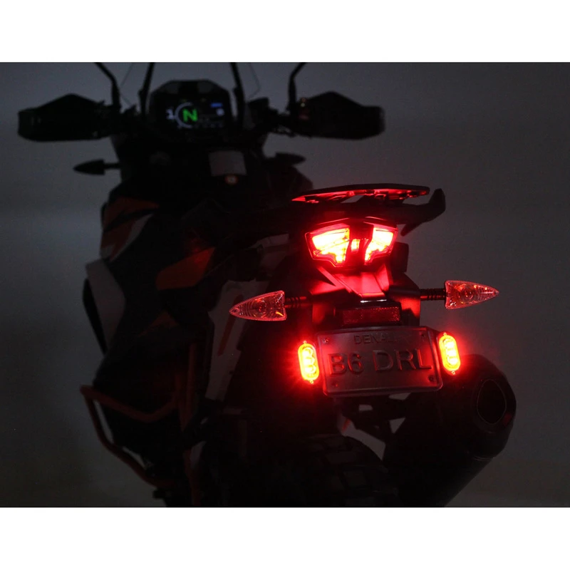 Denali DNL.WHS.23100 Rear T3 Turn Signal License Plate Kit For KTM 1290 Adventure '21- 2 Denali DNL.WHS.23100 Rear T3 Turn Signal License Plate Kit For KTM 1290 Adventure '21- - Image 2