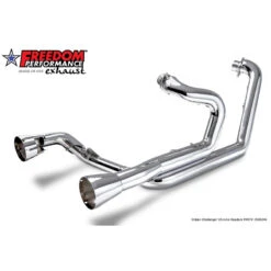 Freedom Performance IN00246 True-Dual Headers, Chrome For Indian Challenger