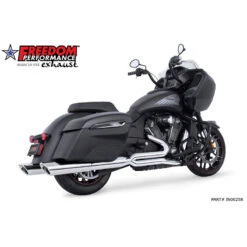 Freedom Performance IN00258 Union 2-into-1 4.5" Exhaust, Chrome For Indian Challenger