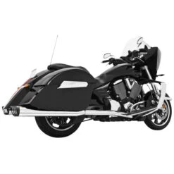 Freedom Performance MV00017 Racing True-Dual Exhaust, Chrome Victory Models (2008-2017)