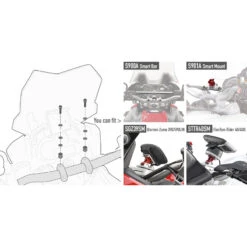 Givi 06SKIT Smart Bar Fitting Kit