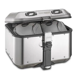 Givi DLM46A Dolomiti Monokey Top Case 46 Liter Silver -Givi Store givi dlm46a dolomiti monokey top case 46 liter image3