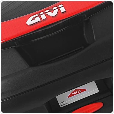 Givi E340NA 34 Liter Monolock Top Case Matte Black 5 Givi E340NA 34 Liter Monolock Top Case Matte Black - Image 5