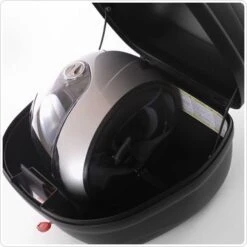 Givi E340NTA 34 Liter Monolock Top Case Matte Black -Givi Store givi e340nta 34ltr matte black case 1