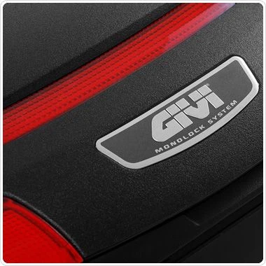 Givi E470NA 47 Liter Monolock Top Case Matte Black 4 Givi E470NA 47 Liter Monolock Top Case Matte Black - Image 4