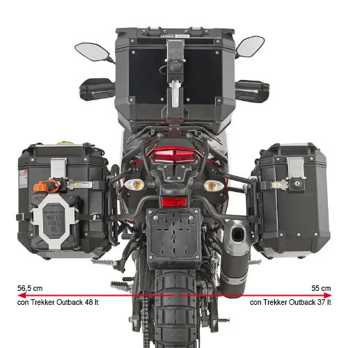 Givi PLO2145CAM Specific Pannier Holder For Yamaha Tenere 700 (2019-) 2 Givi PLO2145CAM Specific Pannier Holder For Yamaha Tenere 700 (2019-) - Image 2
