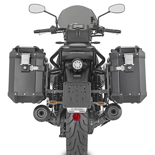 Givi PLO8206CAM Outback Side Carriers For Moto Guzzi V7 Stone (2021-) 2 Givi PLO8206CAM Outback Side Carriers For Moto Guzzi V7 Stone (2021-) - Image 2