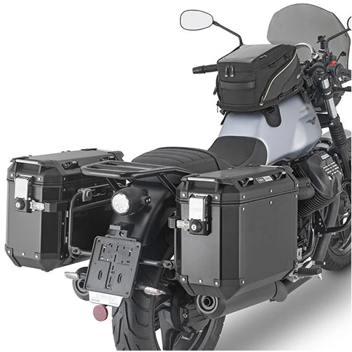 Givi PLO8206CAM Outback Side Carriers For Moto Guzzi V7 Stone (2021-) 1 Givi PLO8206CAM Outback Side Carriers For Moto Guzzi V7 Stone (2021-)