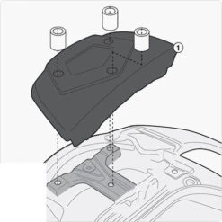 Givi SR3104KIT Top Case Fitting Kit For Suzuki Burgman 650 / 650 Executive (2013-current)