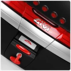 Givi V46NFA 46 Liter Monokey Top Case Matte Black With Pre-install LED Light -Givi Store givi v46nfa 46ltr matte black for monokey case20 4