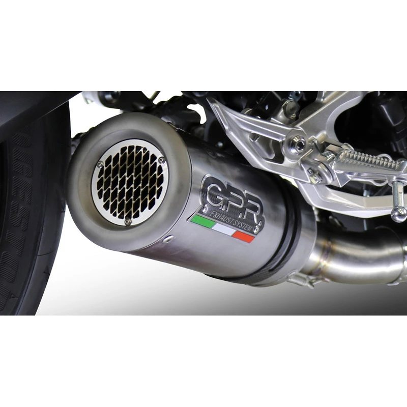 GPR E4.KTM.80.M3.TN M3 Titanium Natural Slip-on Exhaust For KTM RC 125 (2017-) 3 GPR E4.KTM.80.M3.TN M3 Titanium Natural Slip-on Exhaust For KTM RC 125 (2017-) - Image 3