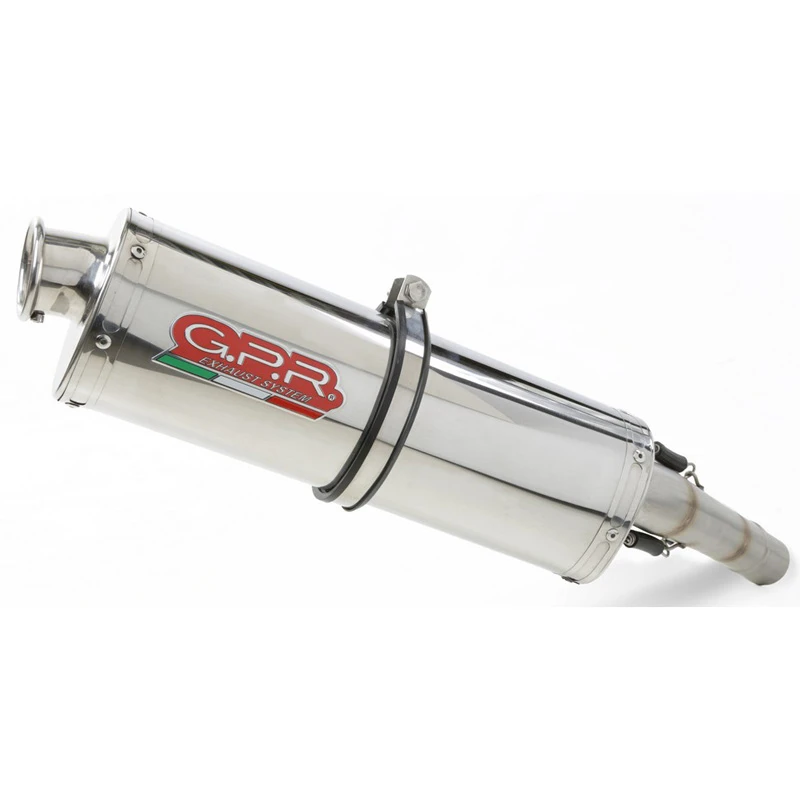 GPR BE.16.TRI Trioval Slip-on Exhaust For Benelli TRK 502 X (2017-) 1 GPR BE.16.TRI Trioval Slip-on Exhaust For Benelli TRK 502 X (2017-)