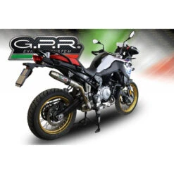 GPR BMW.94.DE Deeptone Inox Slip-on Exhaust For BMW F850GS (2018-) -Givi Store gpr bmw 94 de deeptone inox slip on exhaust image4