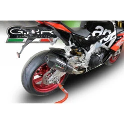 GPR E4.A.65.GPAN.PO GP Evo4 Poppy Slip-on Exhaust For Aprilia RSV4 1000 '17-'18