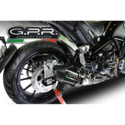 GPR E4.BE.11.FCE4 Furore Evo4 Carbon Slip-on Exhaust For Benelli Leoncino 500 (2017-)